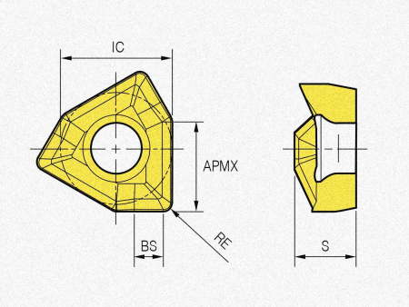 Пластина твердосплавная XNCT120608PNFR-MA H01