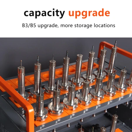 Тележки для транспортировки 3-х и 5-рядных держателей инструмента с ЧПУ