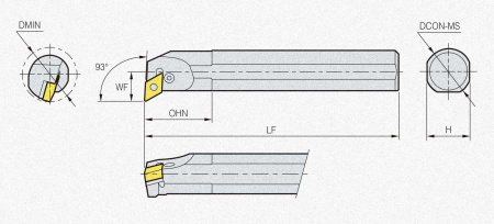 Державка S32S-PDUNR-11 