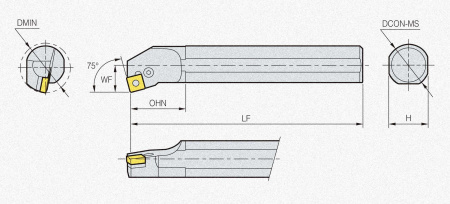 Державка S32S-PSKNL-12 