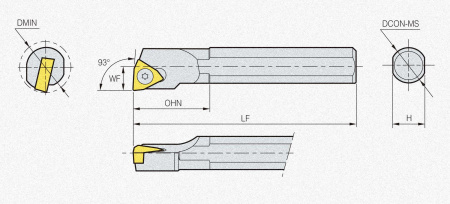 Державка S05H-SWUBL-02 