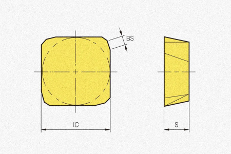 Пластина твердосплавная SPCN1504EDR CN30