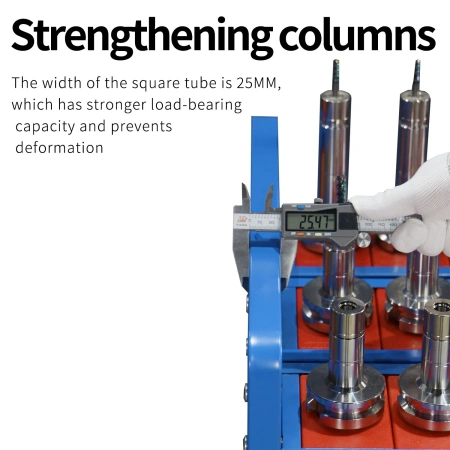 Синяя классическая тележка для инструментов с ЧПУ BT40-35PCS