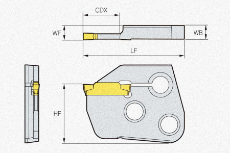 Державка MCER3-T16 