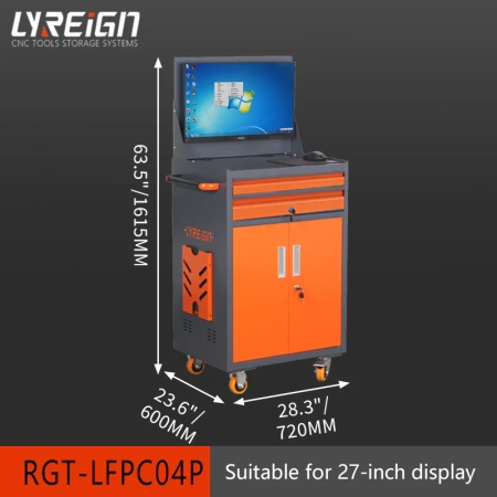 Подвесной компьютерный шкаф Промышленный компьютерный шкаф (24"-32")