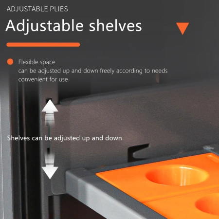 Увеличенный шкаф для инструментов с ЧПУ удваивает площадь хранения