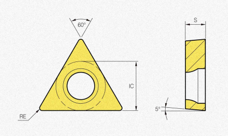 Пластина твердосплавная TBGT060102L PC9030