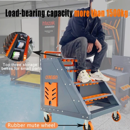 Транспортер держателя инструмента с ЧПУ имеет трапециевидную форму для удобства хранения и извлечения.