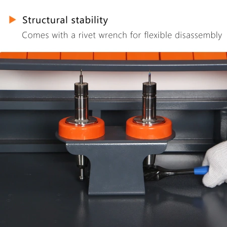 Устройство для крепления держателя инструмента подходит для различных рабочих ситуаций.
