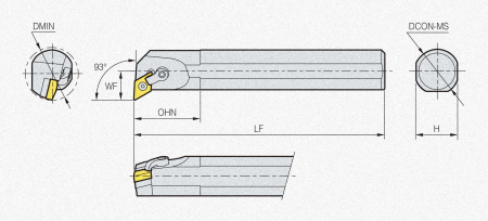 Державка S40T-MDUNL-15-3 