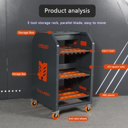 Стойка для инструмента с ЧПУ Компактная тележка для инструмента с ЧПУ