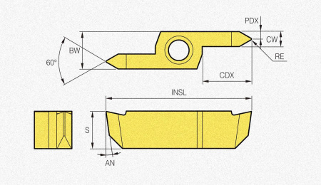 Пластина твердосплавная STR08103215 PC9030