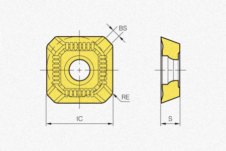 Пластина твердосплавная SEXT14M4AGSN-MM PC5300