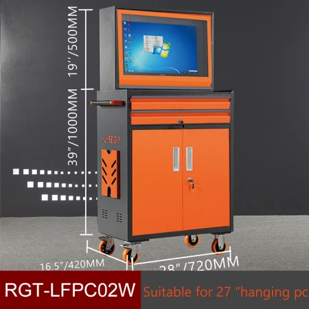 Металлический компьютерный шкаф Промышленный компьютерный шкаф Мобильный компьютерный шкаф