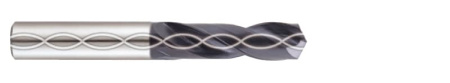 Сверло твердосплавное Dream Drill 3XD DIN 6537 с покрытием TiAlN с отверстиями для подвода СОЖ, 7.1X8X41X79