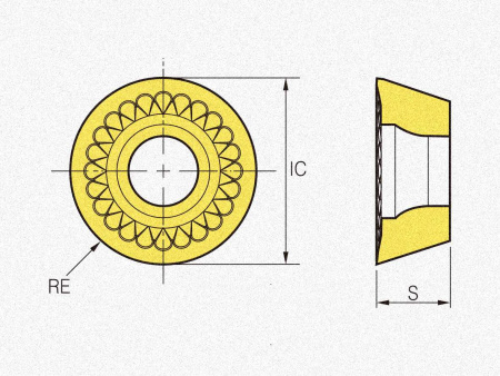 Пластина твердосплавная RPCT2007M0-MA H01
