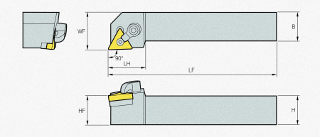 Державка MTGNR4040-S27 