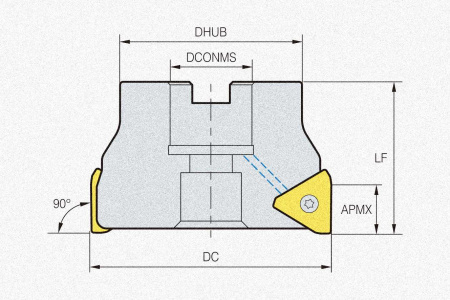 Пластина твердосплавная TPMCM125R-40-14-TN16