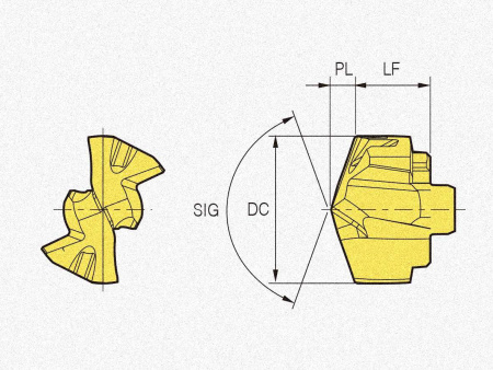 Пластина твердосплавная TPD2400CN H01