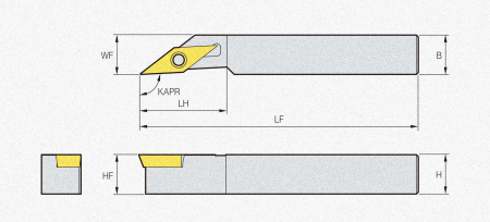 Державка SVJPR0810-X11A 