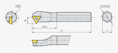 Державка S20R-STWPR-11 