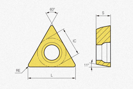 Пластина твердосплавная TPMT110302-FP NC3225
