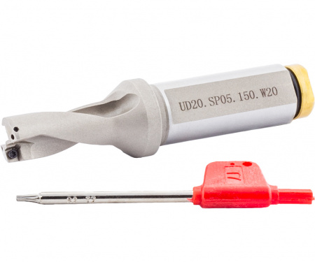 UD20.SP05.150.W20 Сверло со сменными пластинами Trinix