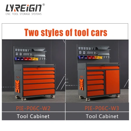 Тележка для инструментов с ЧПУ, шесть ящиков