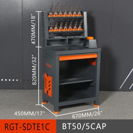 Небольшой верстак с ЧПУ и устройством для снятия держателя инструмента с ЧПУ