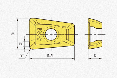 Пластина твердосплавная XPMT0802ER-MM PC3700