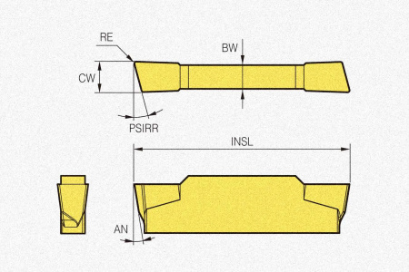 Пластина твердосплавная MGMR300-6D-PT NC3030