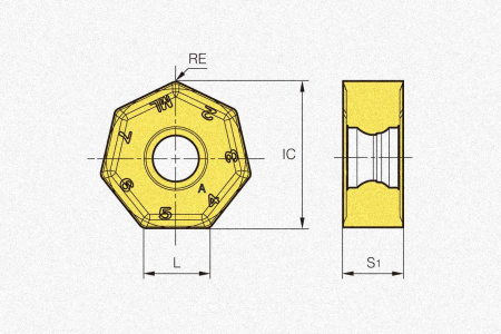 Пластина твердосплавная XNMX0606XNR-ML PC5300