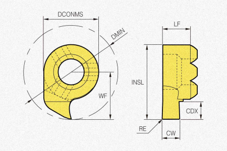 Пластина твердосплавная NFTG14152R PC5300