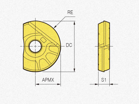 Пластина твердосплавная LBS320 PC210F