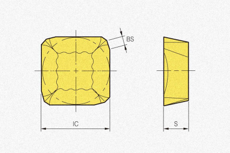 Пластина твердосплавная SPKR1504EDSR-MX NCM335