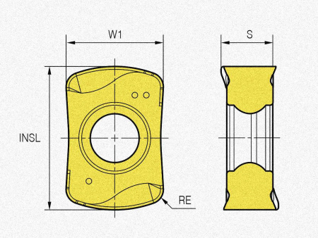 Пластина твердосплавная LNMX100412R-MM PC5300