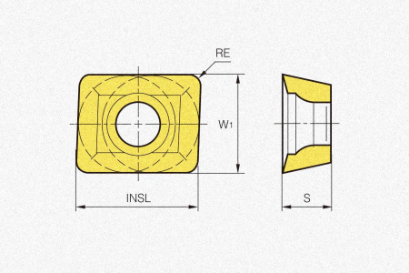 Пластина твердосплавная ZPMT1504PPSR-MM PC6510