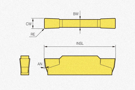 Пластина твердосплавная MGMN300-G PC5300