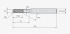 Фреза концевая DBE4040-060-N160S04 ND3000