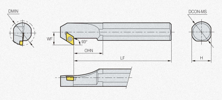 Державка S25R-SDZCL-11 