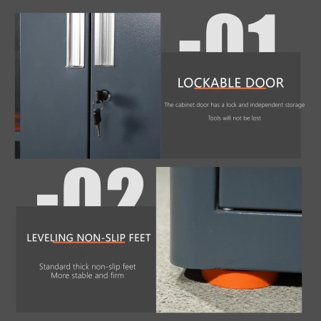 Увеличенный шкаф для инструментов с ЧПУ удваивает площадь хранения