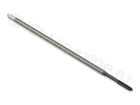 SA612003-LS Метчик M3x0.5 HSSE-Co 6H DIN371 прямая канавка с длинным хвостовиком TiCN