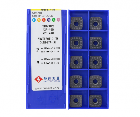 SDMT120412-DM-YBG302 Фрезерная пластина Trinix