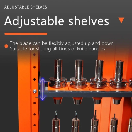 Вертикальный шкаф для инструментов с выравнивающими углами, высота 195 см