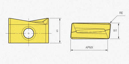 Пластина твердосплавная LNKT170708PNR-MM PC6510