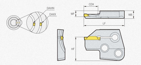 Державка MCFL3-29/40-T16 