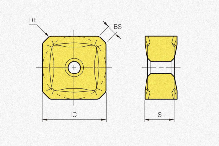 Пластина твердосплавная SNMF1507ANN-MF PC6510