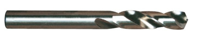 Сверло из быстрорежущей стали Straight Shank HSSCo8 DIN 1897 с цилиндрическим хвостовиком укороченное, 12X51X102