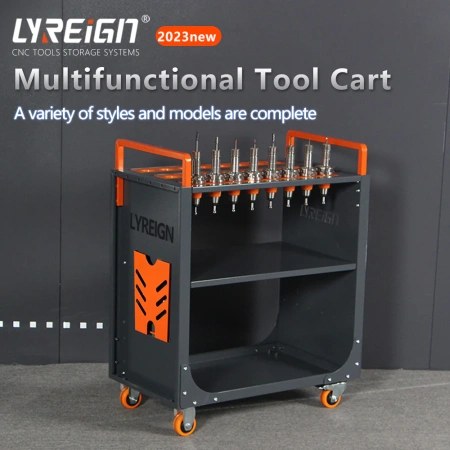 Тележки для транспортировки 3-х и 5-рядных держателей инструмента с ЧПУ