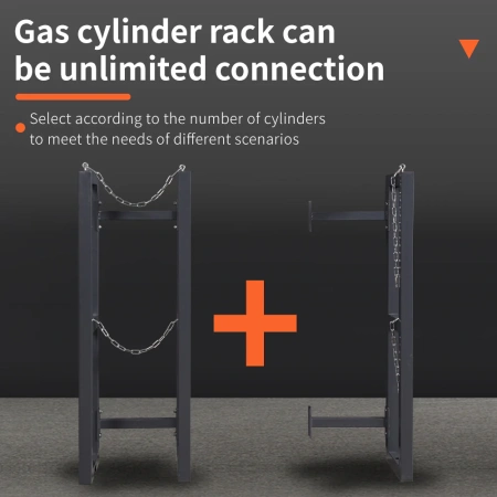 Стойка для газовых баллонов, кронштейн для кислородного баллона, стойка для хранения баллонов с ацетиленом и углекислым газом